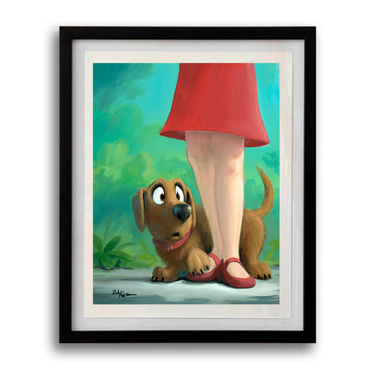 Brave Little Boy - Framed Open Edition Print