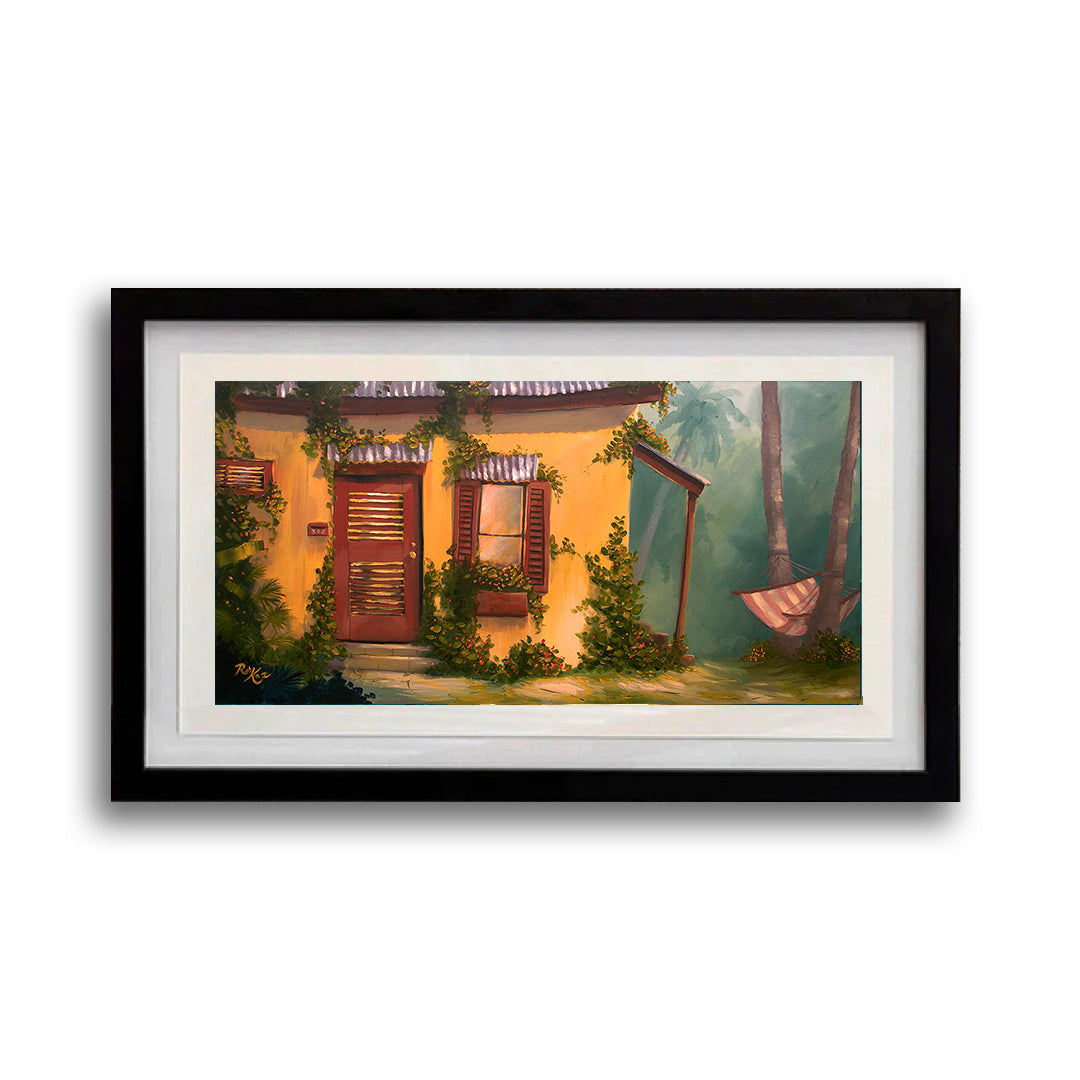 Bungalow - Framed Open Edition Print