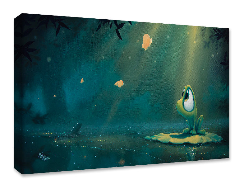 Butterfly Fly By - Gallery Wrapped Canvas