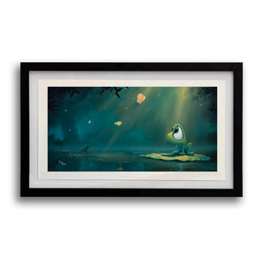 Butterfly Fly By - Framed Open Edition Print