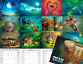 2026 Art Calendar by Rob Kaz