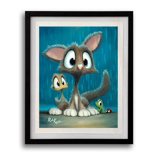 Can We Come In? - Framed Open Edition Print