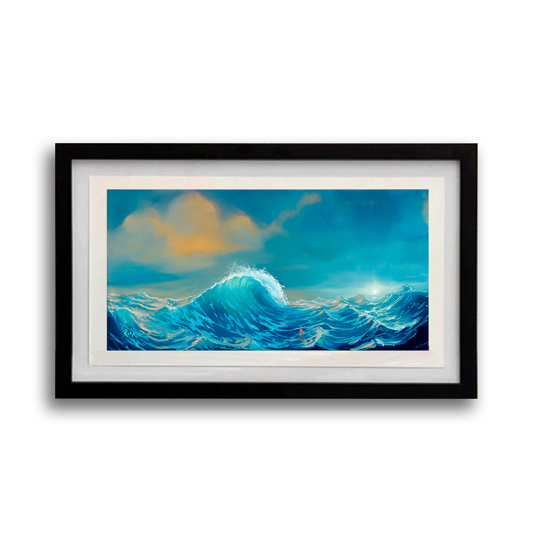 Choppy Seas- Framed Open Edition Print