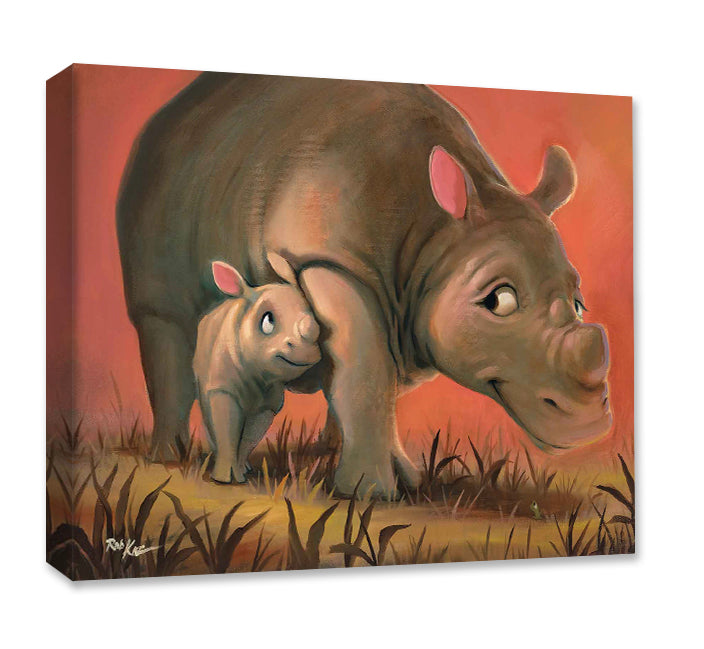 Chubby Unicorns - Gallery Wrapped Canvas
