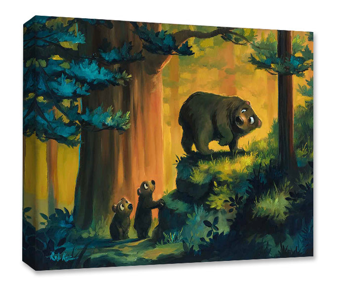 Cub Climb - Gallery Wrapped Canvas