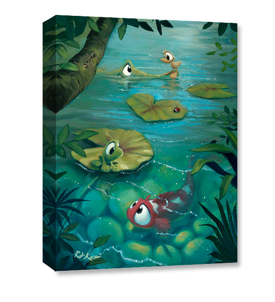 Day in the Pond- Gallery Wrapped Canvas