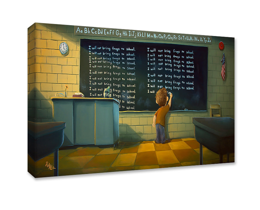 Detention- Gallery Wrapped Canvas