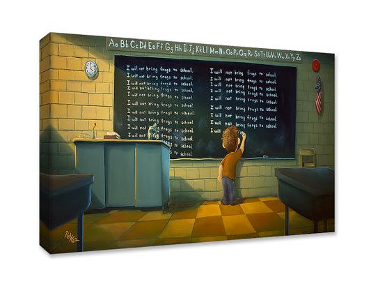 Detention- Gallery Wrapped Canvas