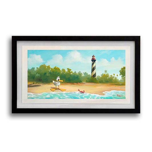 Don't Be Crabby - Framed Open Edition Print
