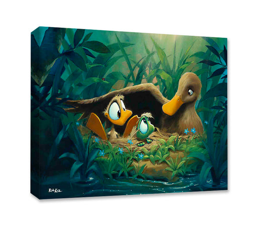 Duck Duck Frog - Gallery Wrapped Canvas