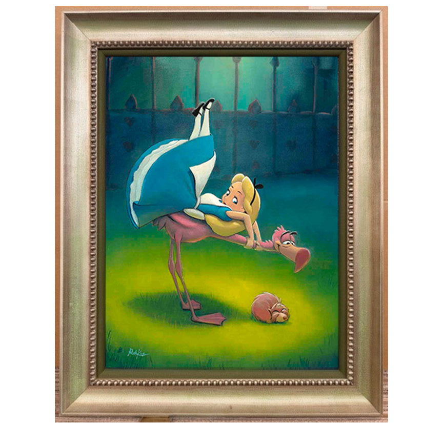 Crooked Croquet - Original Oil Painting - 24x18