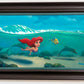 Swimmingly - Original Oil Painting - 15x30