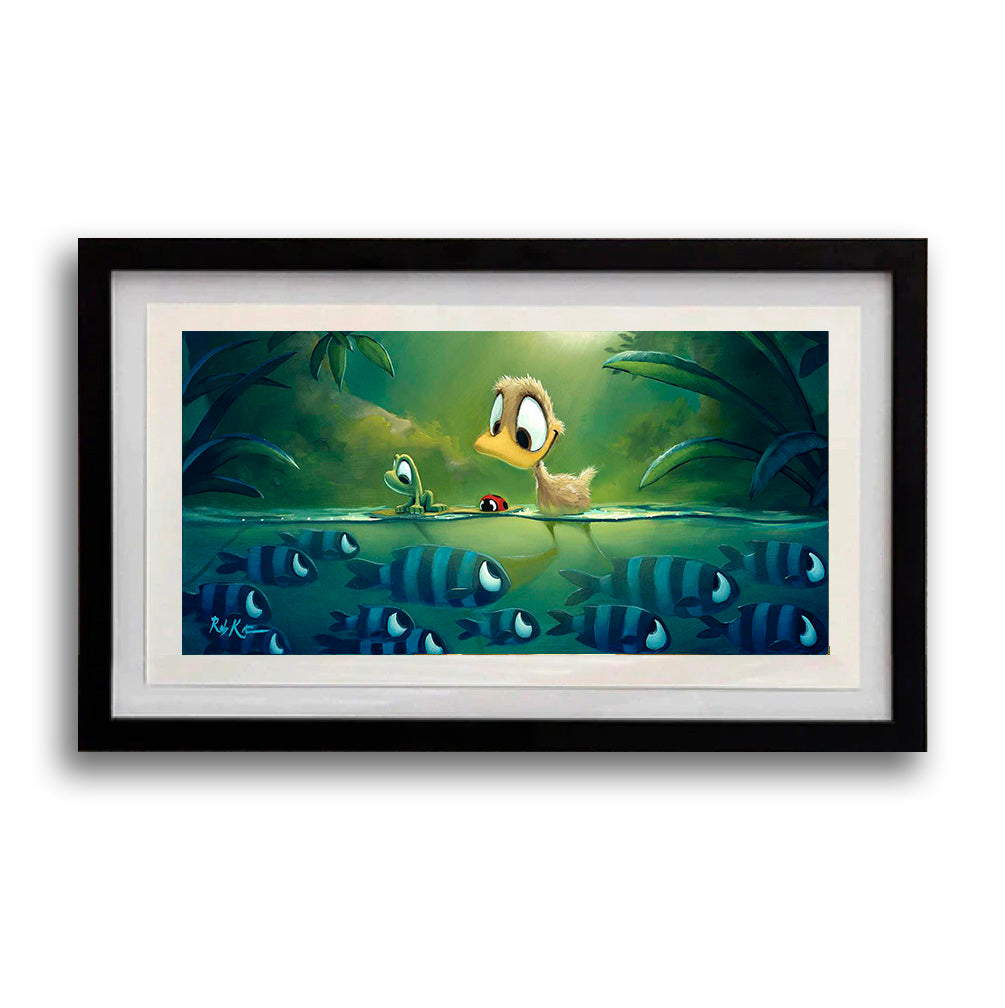 Going a Different Way - Framed Open Edition Print