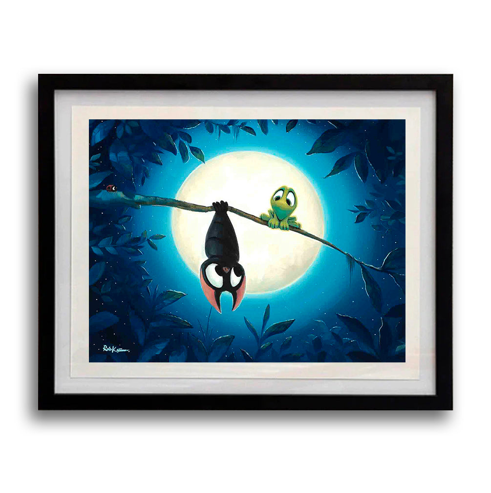 Hanging Out - Framed Open Edition Print