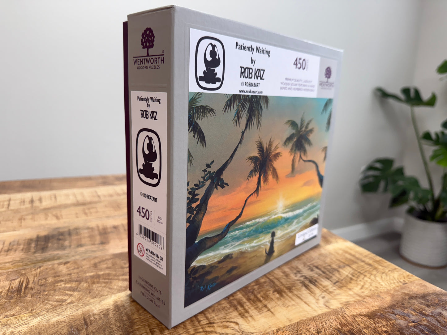 Limited Edition Wentworth Wooden Puzzle by Rob Kaz - Patiently Waiting