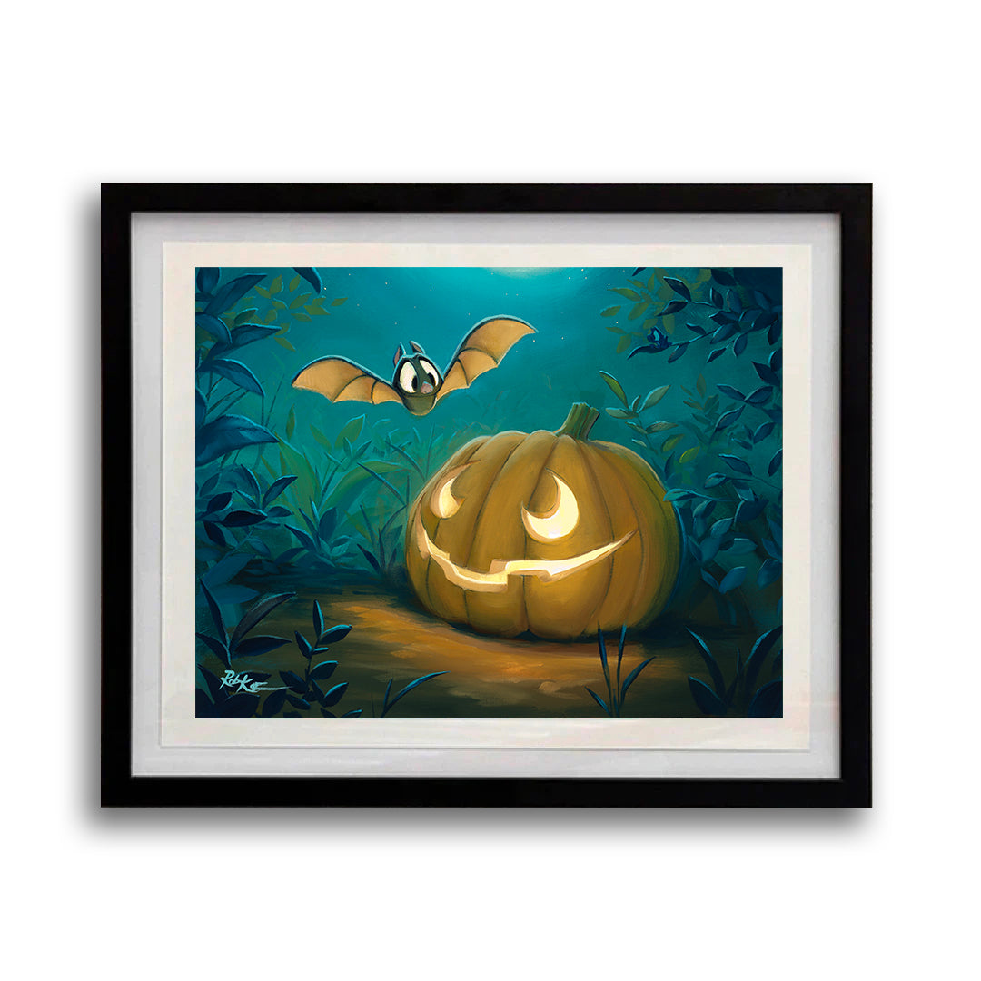 Jack-O-Lantern - Framed Open Edition Print
