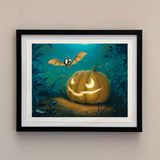Jack-O-Lantern - Framed Open Edition Print