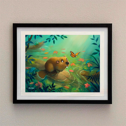 Little Distraction - Framed Open Edition Print