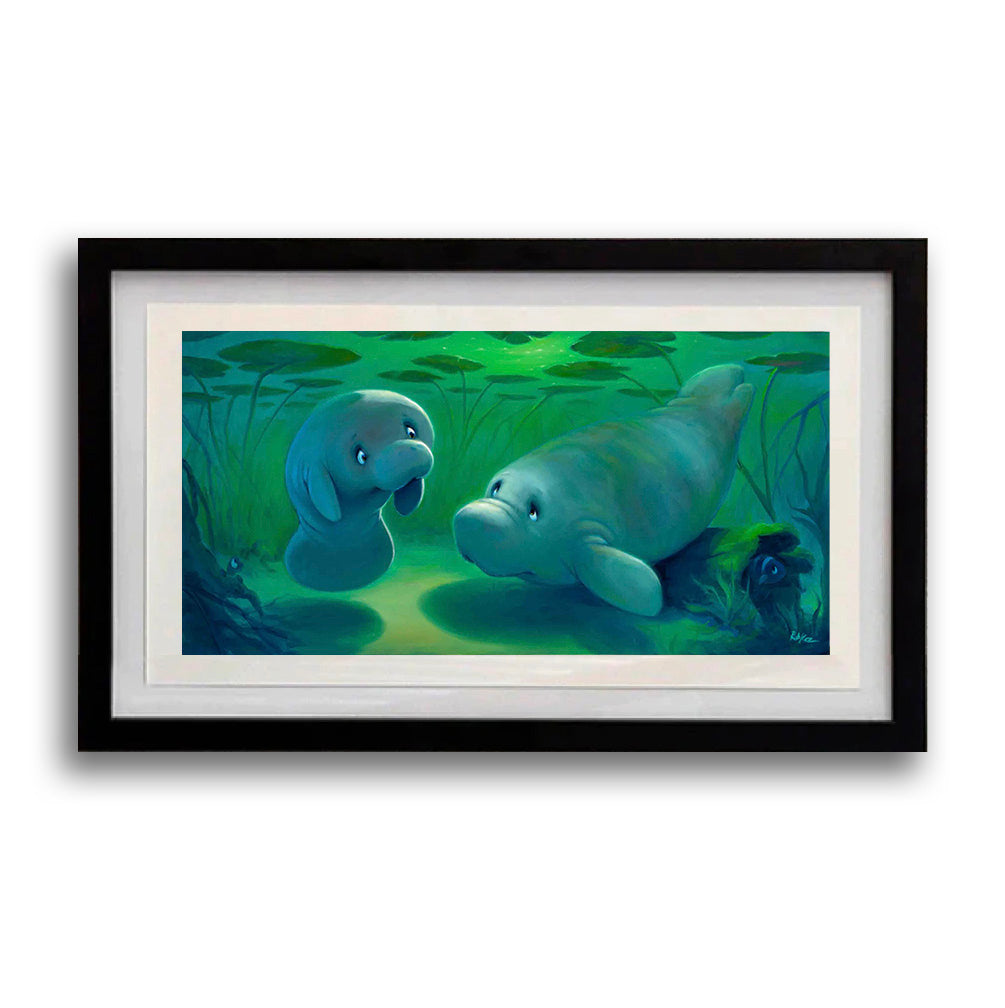 Mangrove Mermaids - Framed Open Edition Print (Copy)
