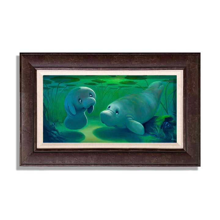 Mangrove Mermaids - Framed, Limited Edition Giclee