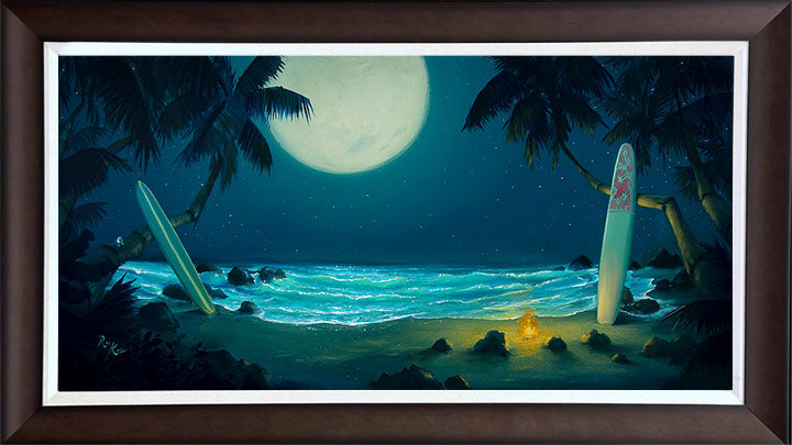 Moonlight Tide - Original Oil Painting - 24x48