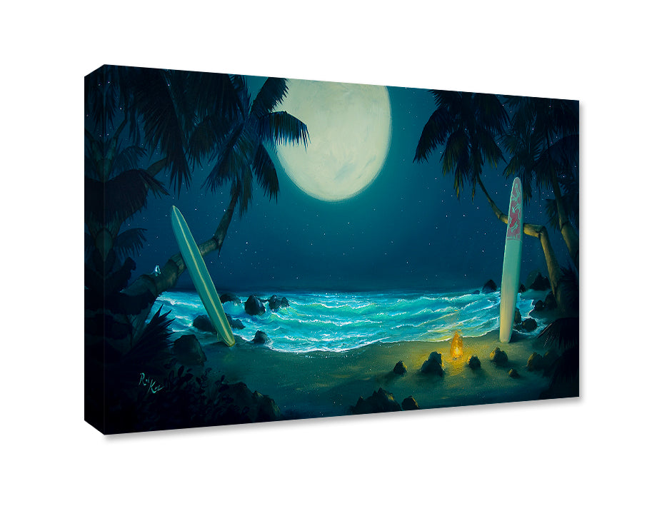 Moonlight Tide - Gallery Wrapped Canvas