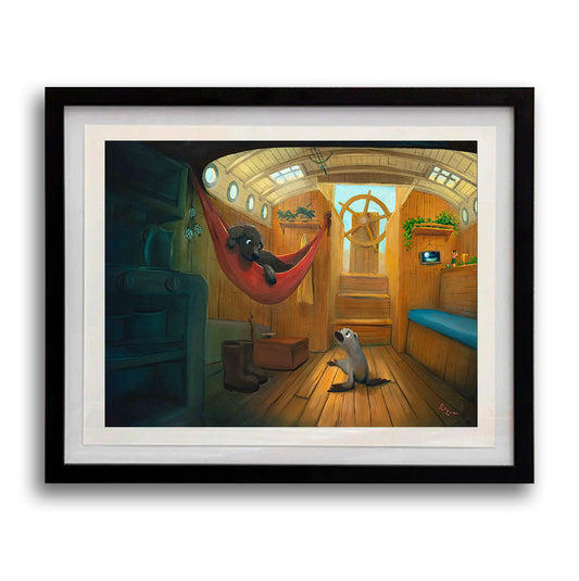 No Wake Zone- Framed Open Edition Print