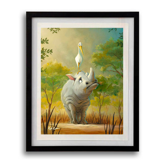 On Top of Things - Framed Open Edition Print