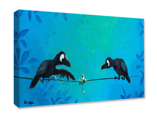 On the Line - Gallery Wrapped Canvas