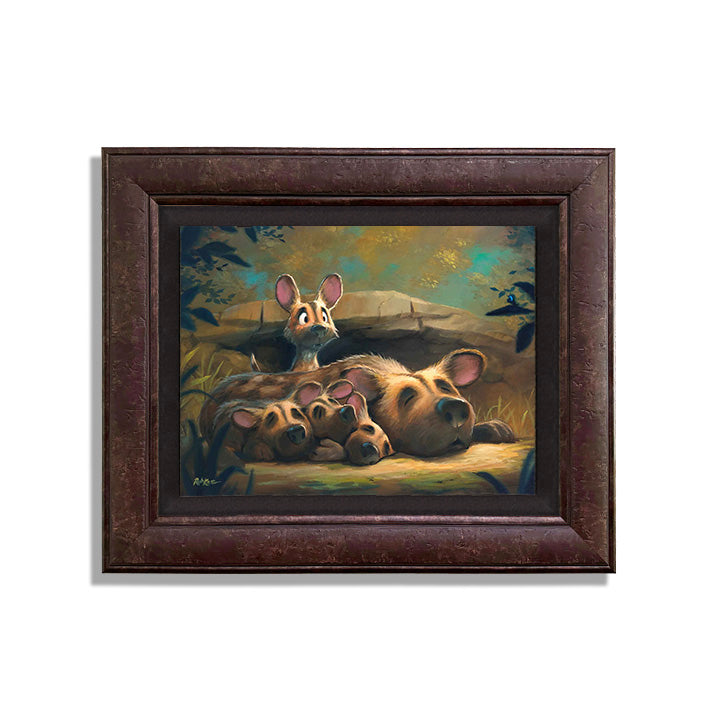 Painted Together - Framed, Limited Edition Giclee