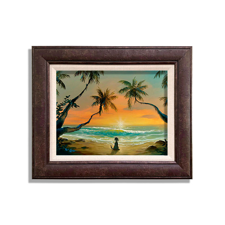 Patiently Waiting - Framed, Limited Edition Giclee