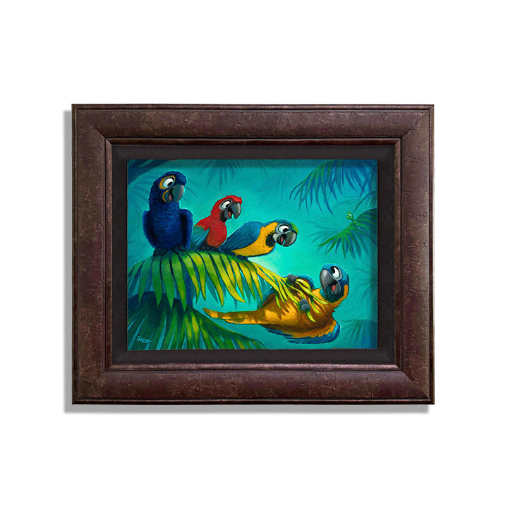 Perch Perfect - Framed, Limited Edition Giclee