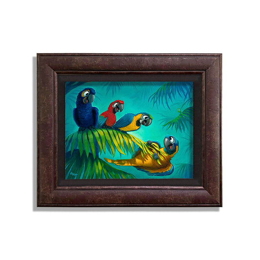 Perch Perfect - Framed, Limited Edition Giclee