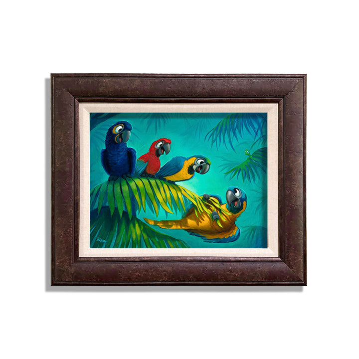 Perch Perfect - Framed, Limited Edition Giclee