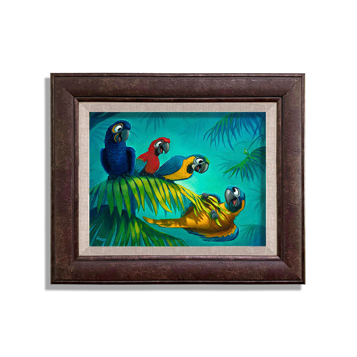 Perch Perfect - Framed, Limited Edition Giclee