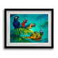 Perch Perfect- Framed Open Edition Print