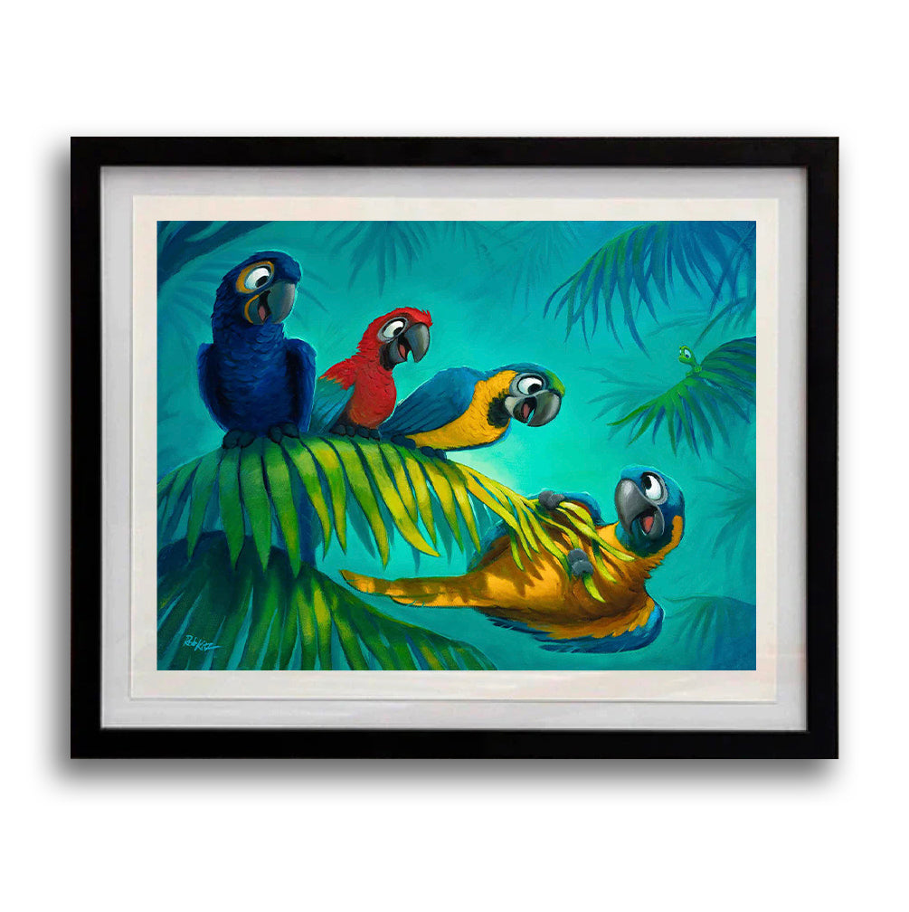 Perch Perfect- Framed Open Edition Print