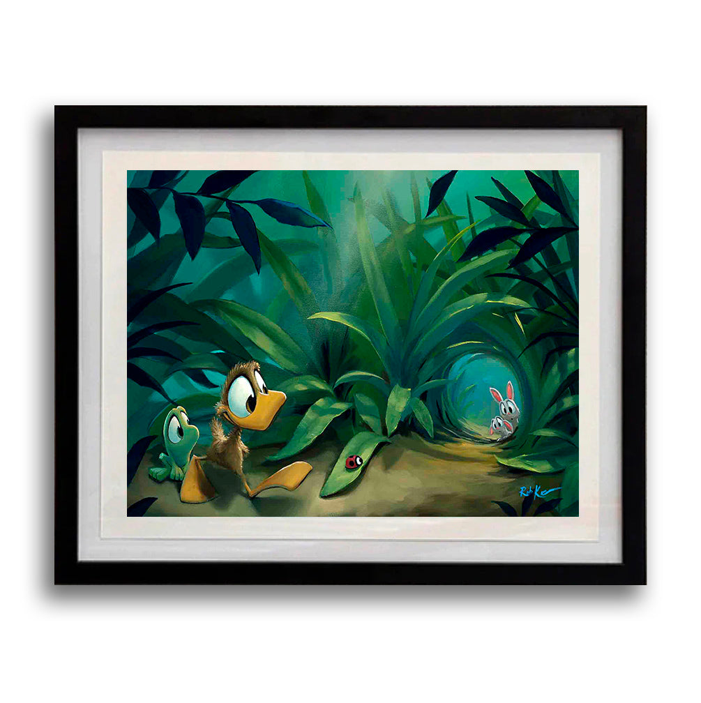 Rabbit Hollow - Framed Open Edition Print