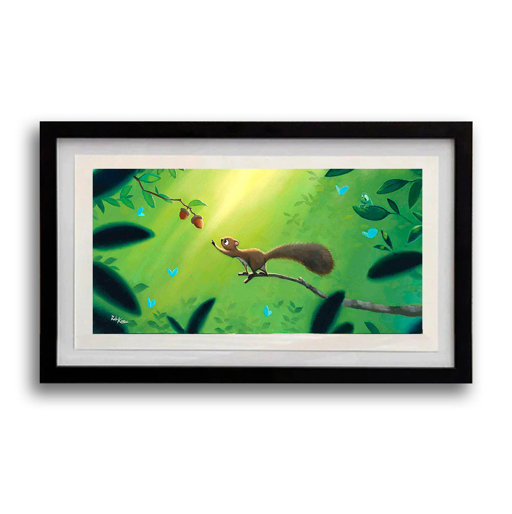 Reaching - Framed Open Edition Print