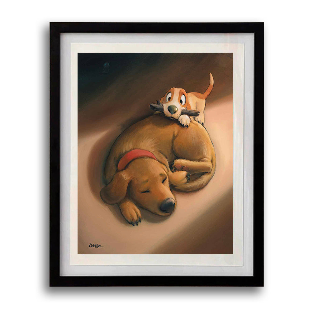 Ready to Play - Framed Open Edition Print