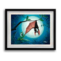 Bat Boop - Framed Open Edition Print