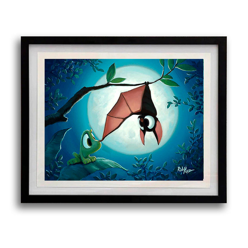 Bat Boop - Framed Open Edition Print