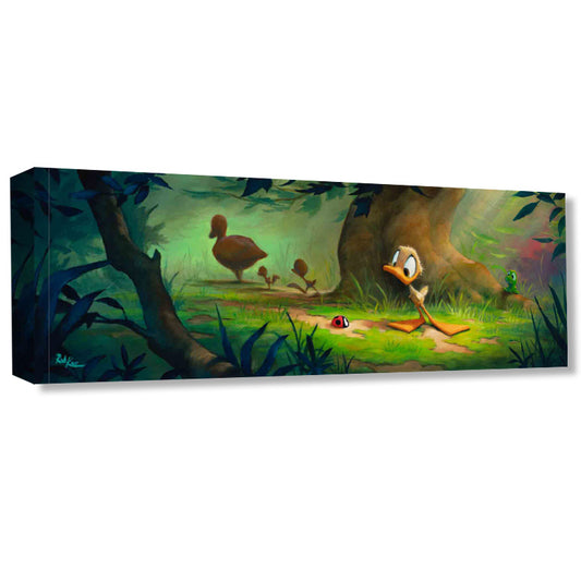 Distracted Duckling - Gallery Wrapped Canvas