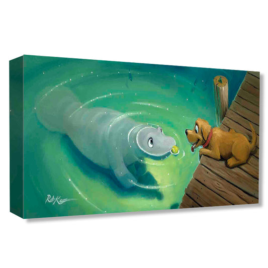 Drop This? - Gallery Wrapped Canvas