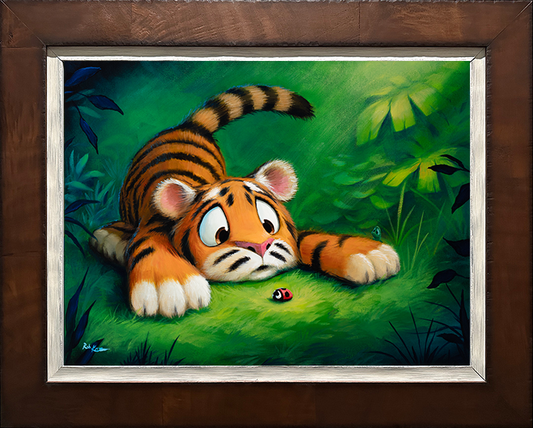 Big Pause - Original Oil Painting - 18x24 - Framed