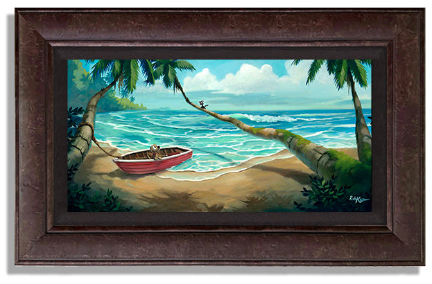 Guarding The Boat - Framed, Limited Edition Giclee