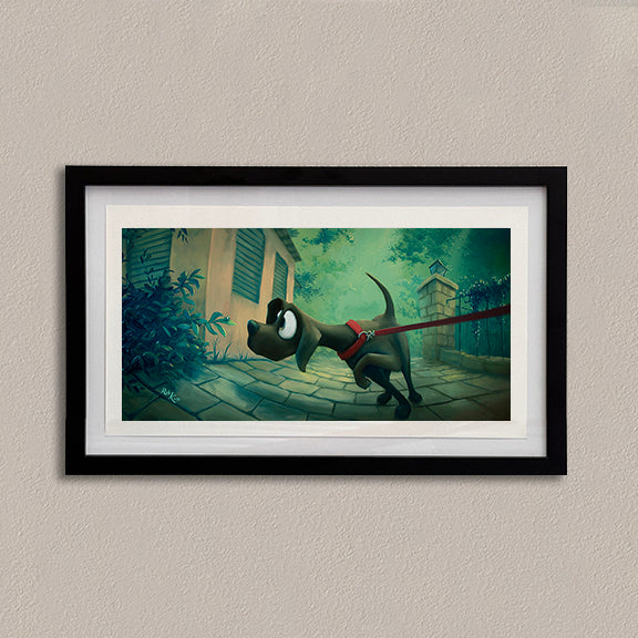 Hold On A Sec - Framed Open Edition Print