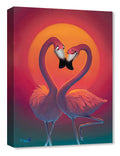 Shape Of Love - Gallery Wrapped Canvas