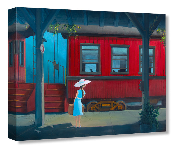 The Traveling Girl - Gallery Wraps
