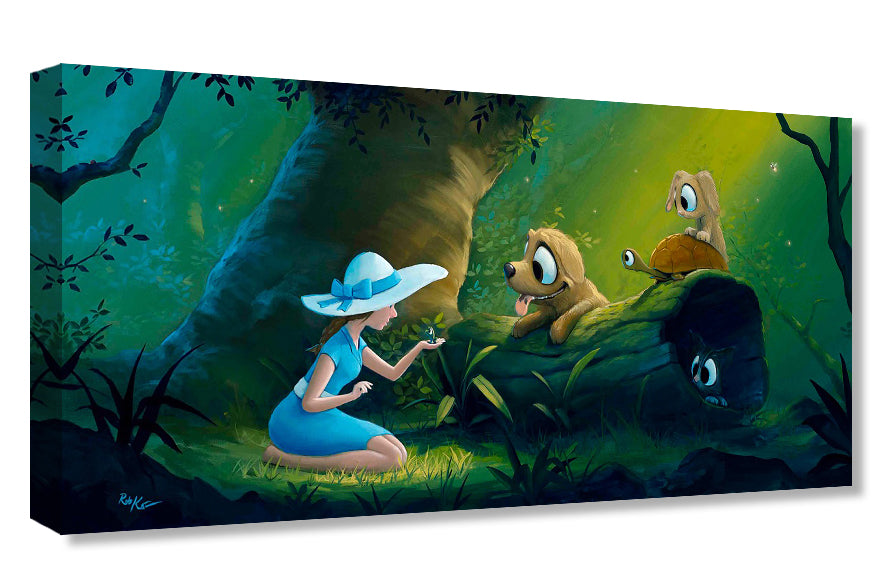 The Traveling Girl - Gallery Wraps